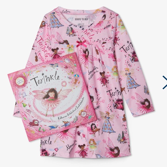 Books to bed Sz 2 nightgown - Picture 1 of 4